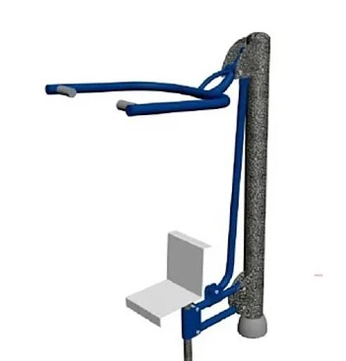 Тренажер уличный «Тяга верхняя» под заказ, код 8601-0216-0105 фото 1