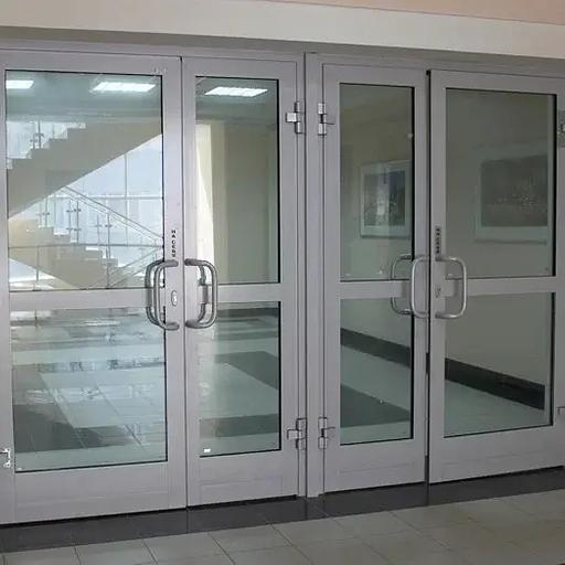 Изготовление алюминиевых входных дверей г. Алматы опт фото 1