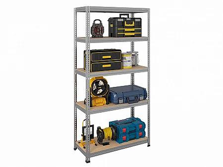 Стеллаж SBL 180KD/75x35/5 оцинкованный (750 кг на секцию) ОПТ фото 2
