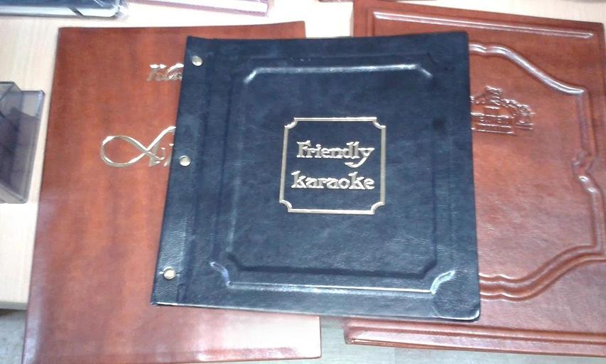 Кожаное меню для ресторана ОПТ фото 1