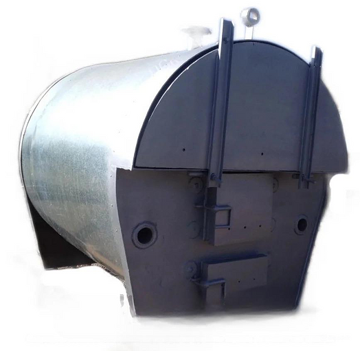 ТАН КТГ-650 Котел на твердом топливе (водогрейный стальной) ОПТ фото 5