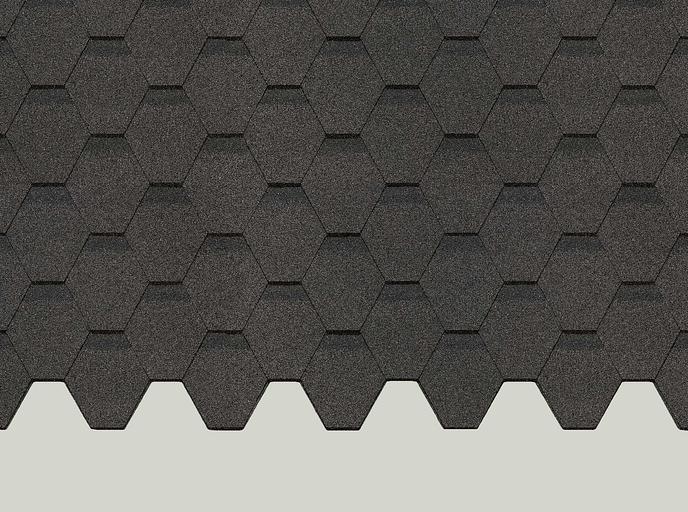 Гибкая черепица Döcke PIE Europa «Карат» серый опт фото 1