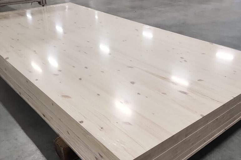 Мебельный щит 1220х2500х18 мм сосна АВ фото 1