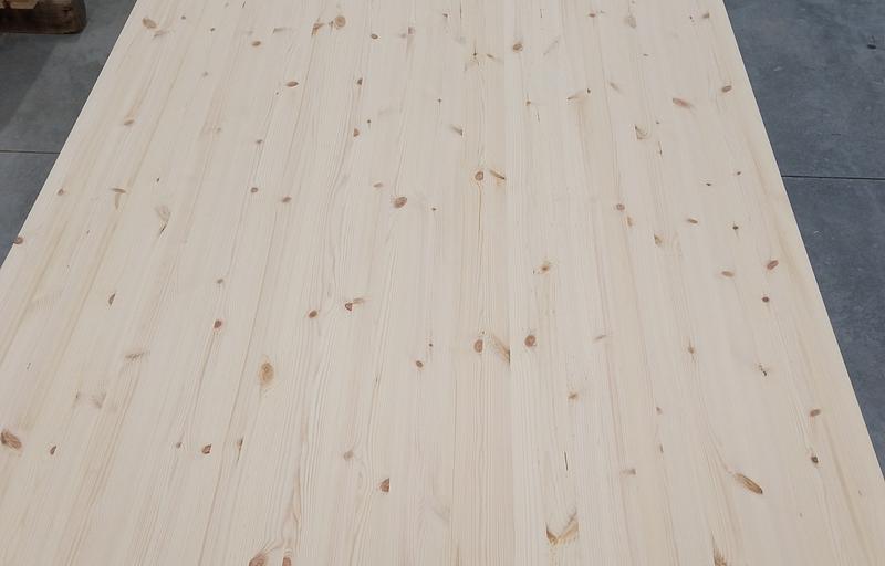 Мебельный щит 1220х2500х18 мм сосна АВ фото 2