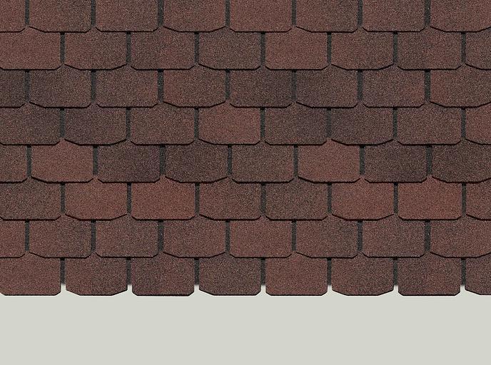 Гибкая черепица Döcke PIE Europa «Slate» коричневый опт фото 1