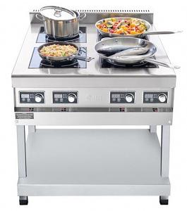 Плита индукционная Abat КИП-49П-5,0-01 арт.71000019983 нерж.сталь 4-х конфорочная фото 2