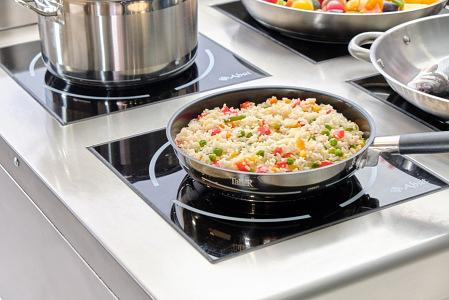 Плита индукционная Abat КИП-49П-5,0-01 арт.71000019983 нерж.сталь 4-х конфорочная фото 4