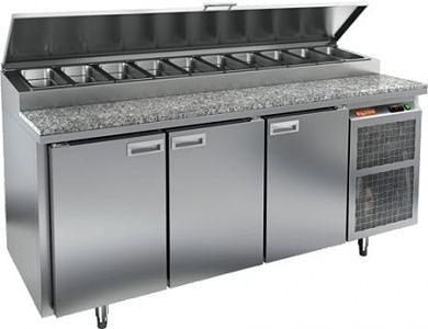 Стол для пиццы Hicold Pz2-111Gn (1/6) камень фото 1