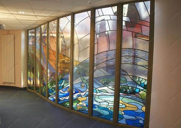 Услуги дизайна цветного витража ОПТ фото 1