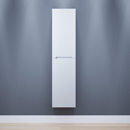 Шкаф-пенал для ванной Uperwood Tanos 33*37*150 см, подвесной, белый, правый фото 1