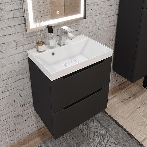 Раковина для ванной Uperwood Classic New 50 см, с декоративной крышкой для слива фото 2