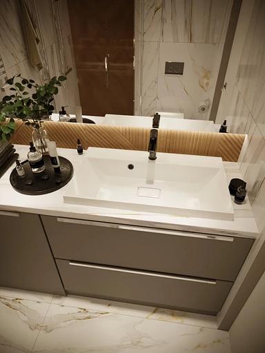 Раковина для ванной Uperwood Classic New 80 см, с декоративной крышкой для слива фото 2