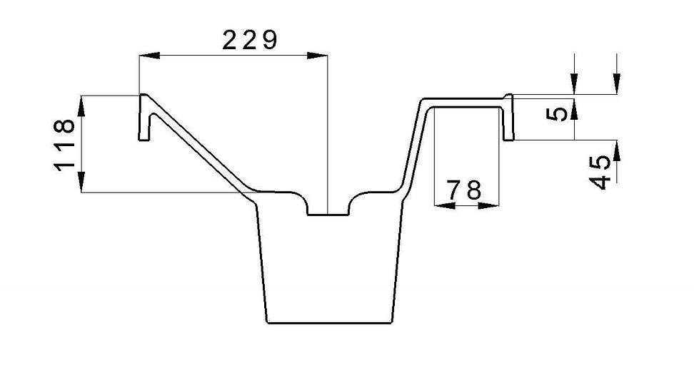 Раковина для ванной полувстраиваемая двойная Uperwood Classic 120 см, прямоугольная фото 7