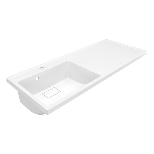 Раковина над стиральной машиной Uperwood Magenta, 110 см, левая фото 2