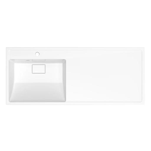 Раковина над стиральной машиной Uperwood Magenta, 110 см, левая фото 4