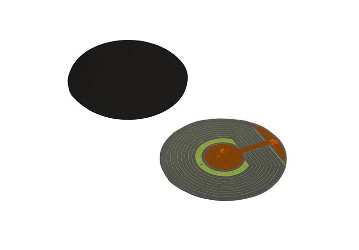 Этикета R40 мм черная ОПТ фото 1