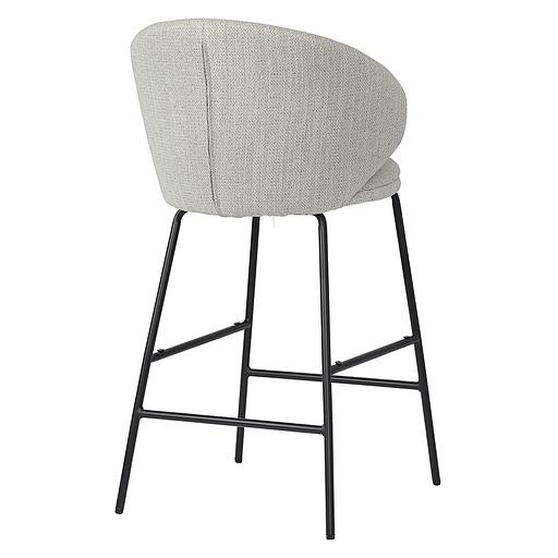 Стул полубарный Comfy, рогожка, топленое молоко фото 3