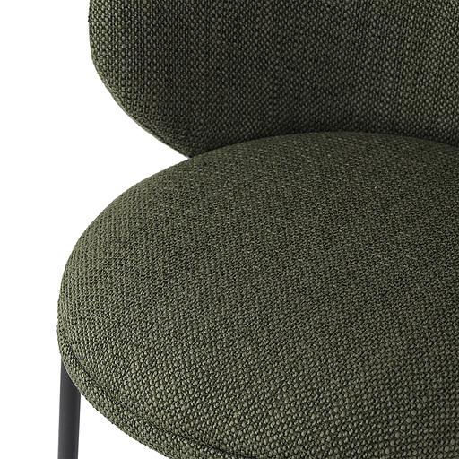 Стул полубарный Comfy, рогожка, шпинат фото 4