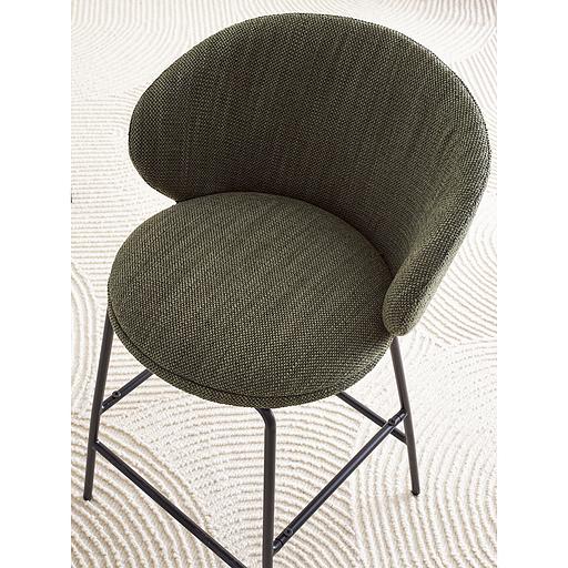 Стул полубарный Comfy, рогожка, шпинат фото 9