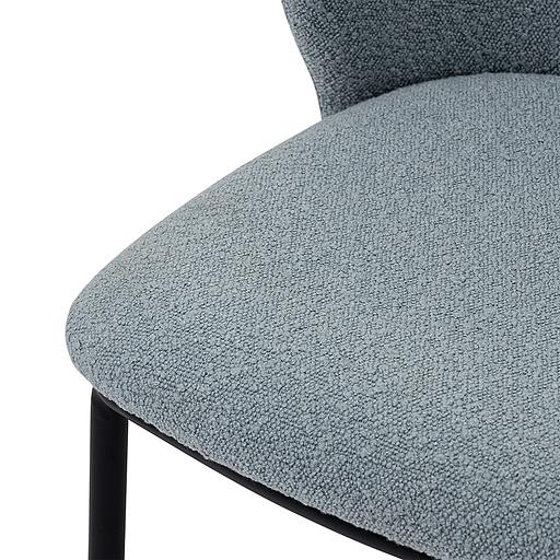 Стул Foggy, букле, голубая пудра фото 4