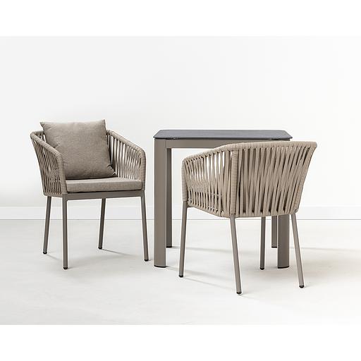 Стул Monyx, серо-бежевый фото 8