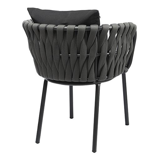 Стул Braid, серый/черный фото 4