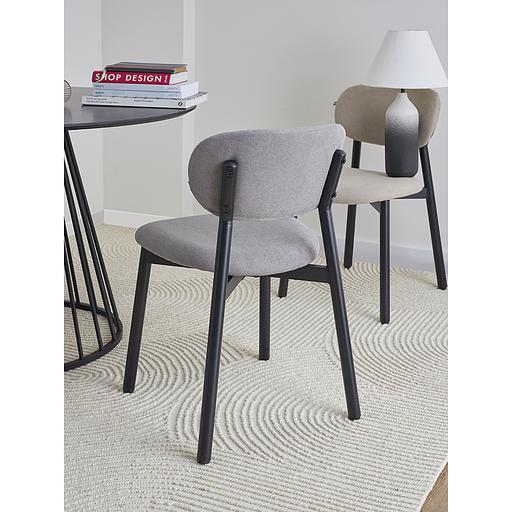 Стул Round, рогожка, дымчато-серый фото 6