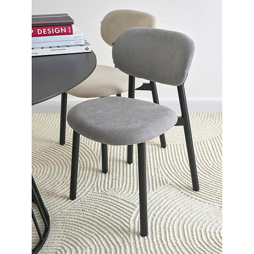 Стул Round, рогожка, дымчато-серый фото 7