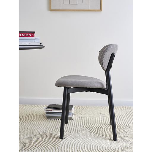 Стул Round, рогожка, дымчато-серый фото 8