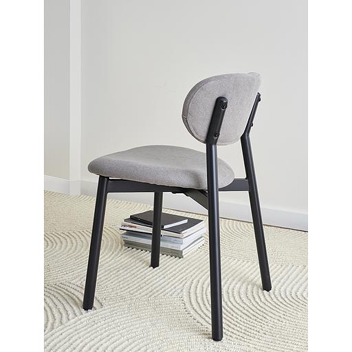 Стул Round, рогожка, дымчато-серый фото 9