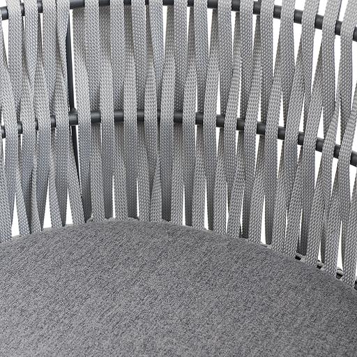 Лаунж-кресло Haugen, темно-серое/светло-серое фото 9