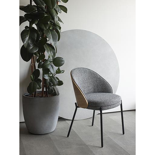 Стул Cloud, рогожка, грифельно-серый фото 4