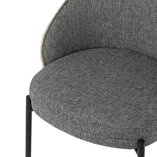 Стул Cloud, рогожка, грифельно-серый фото 9