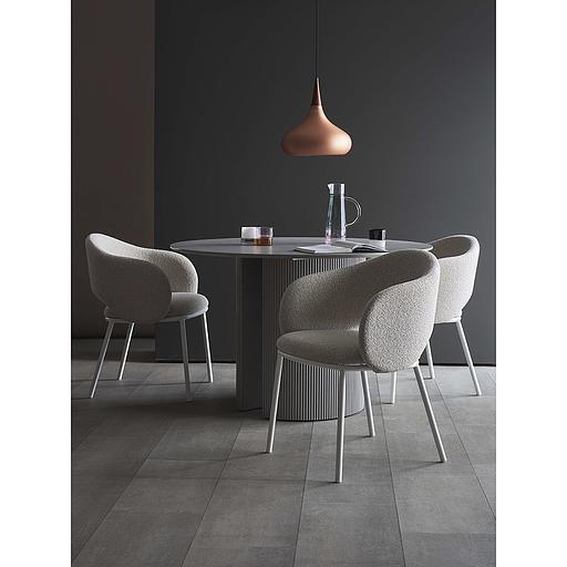 Стул Coastal, букле, крем-брюле фото 5