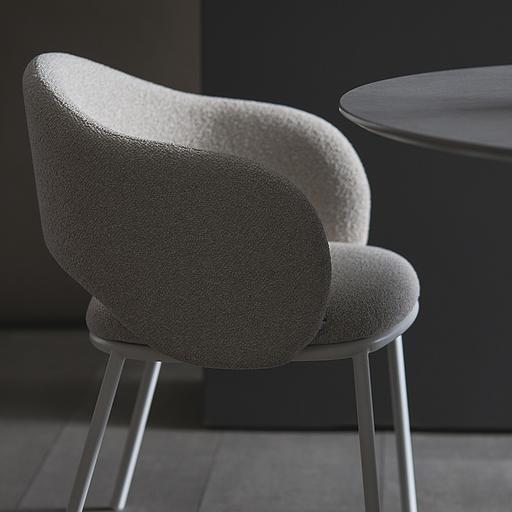 Стул Coastal, букле, крем-брюле фото 7