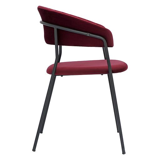 Стул Stefany, велюр, винный фото 3