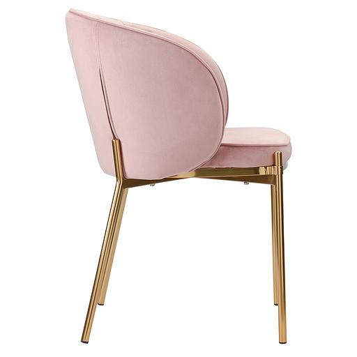 Стул Coral, велюр, пыльная роза фото 8