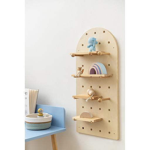 Пегборд Shely, 38х80 см, светлое дерево фото 5