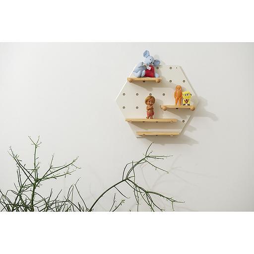 Пегборд Shely, 43х50 см, белый фото 3