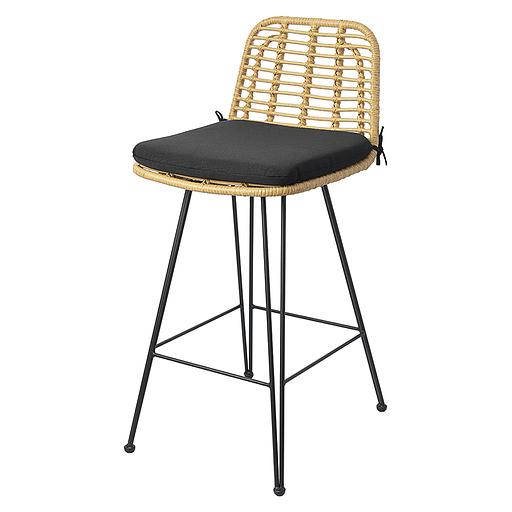 Стул полубарный Vetle Flat, ротанг фото 1