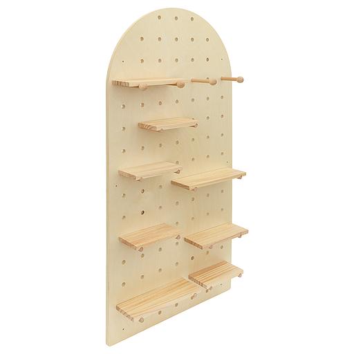 Пегборд Shely, 60х120 см, светлое дерево фото 3