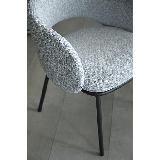 Стул Coastal, букле, дымчато-серый фото 6