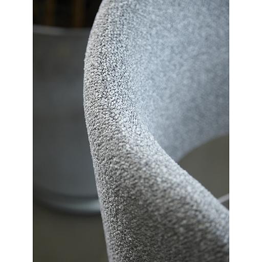 Стул Coastal, букле, дымчато-серый фото 7