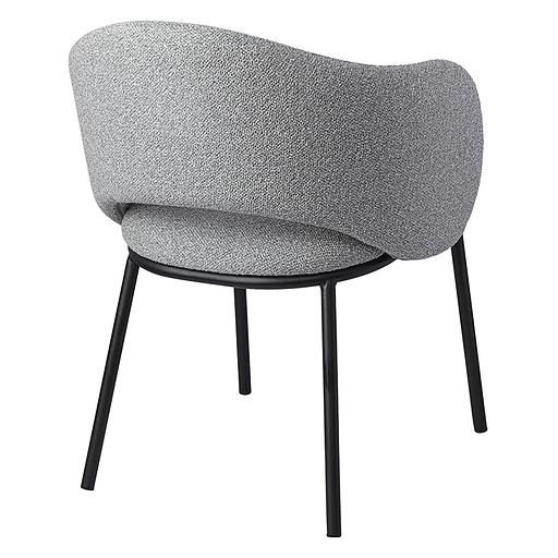 Стул Coastal, букле, дымчато-серый фото 9