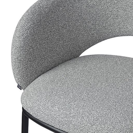 Стул Coastal, букле, дымчато-серый фото 10