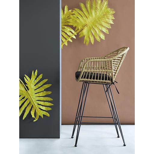 Стул полубарный Vetle Bent, ротанг фото 6