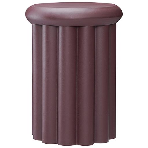 Столик приставной Vivlend, Ø37 см, сливовый фото 1