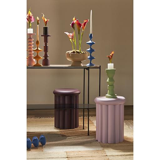 Столик приставной Vivlend, Ø37 см, сливовый фото 4