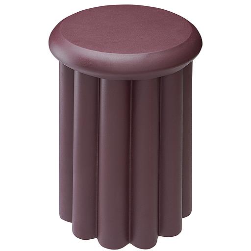 Столик приставной Vivlend, Ø37 см, сливовый фото 7