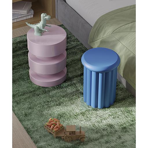 Столик приставной Ingvild, Ø36 см, сиреневый фото 5